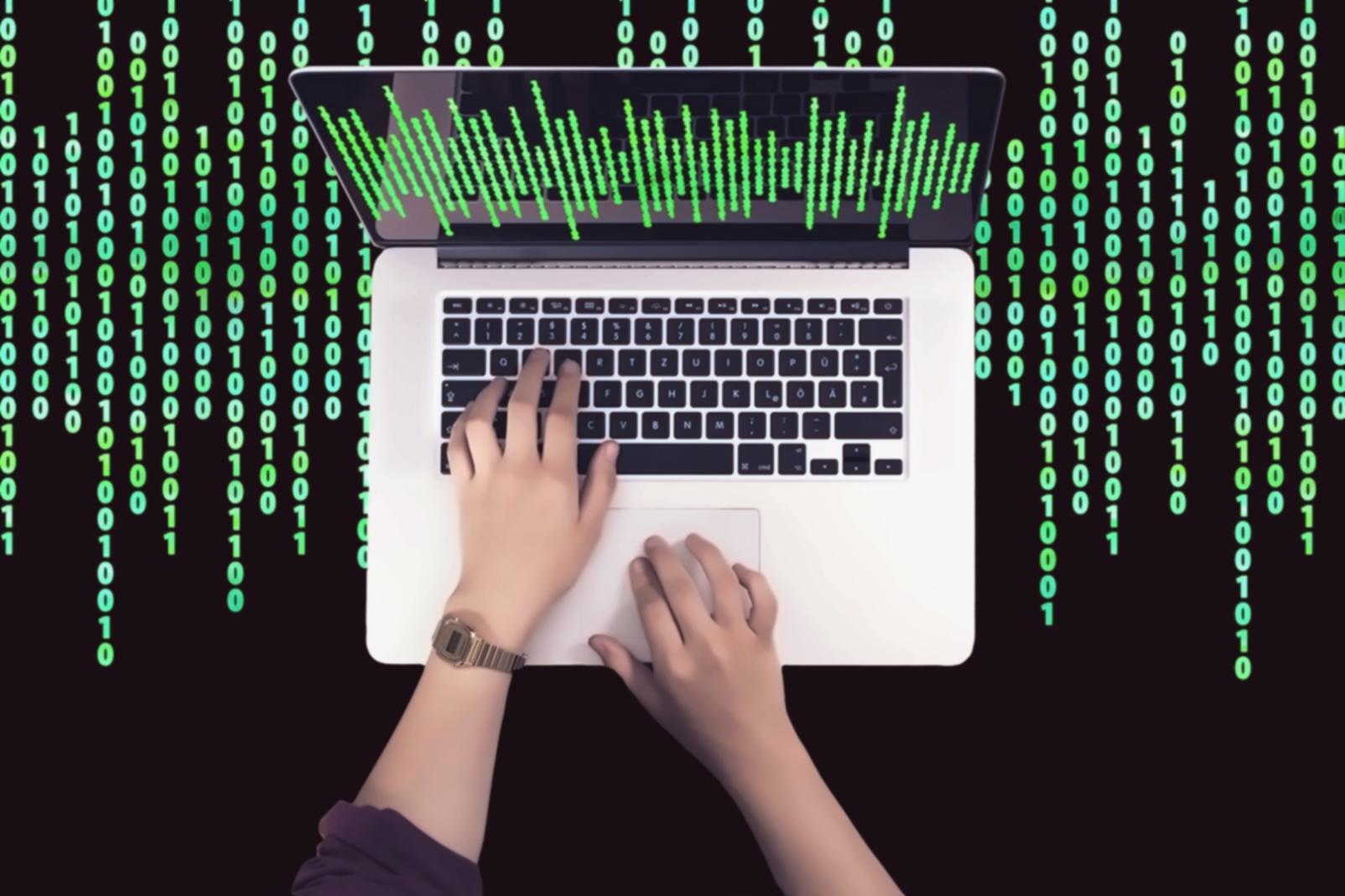 تفاصيل تصميم طباعي في واجهة رقمية